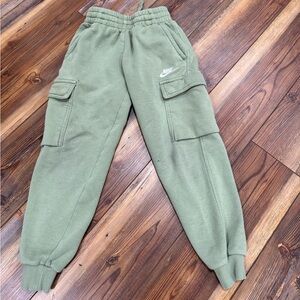 Nike Kids Olive Cargo Joggers